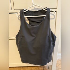 lululemon athletica Gray Tank Top
